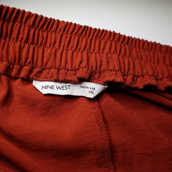 Nine West Wide Leg Crop Pants, XXL - Picture 4 of 5